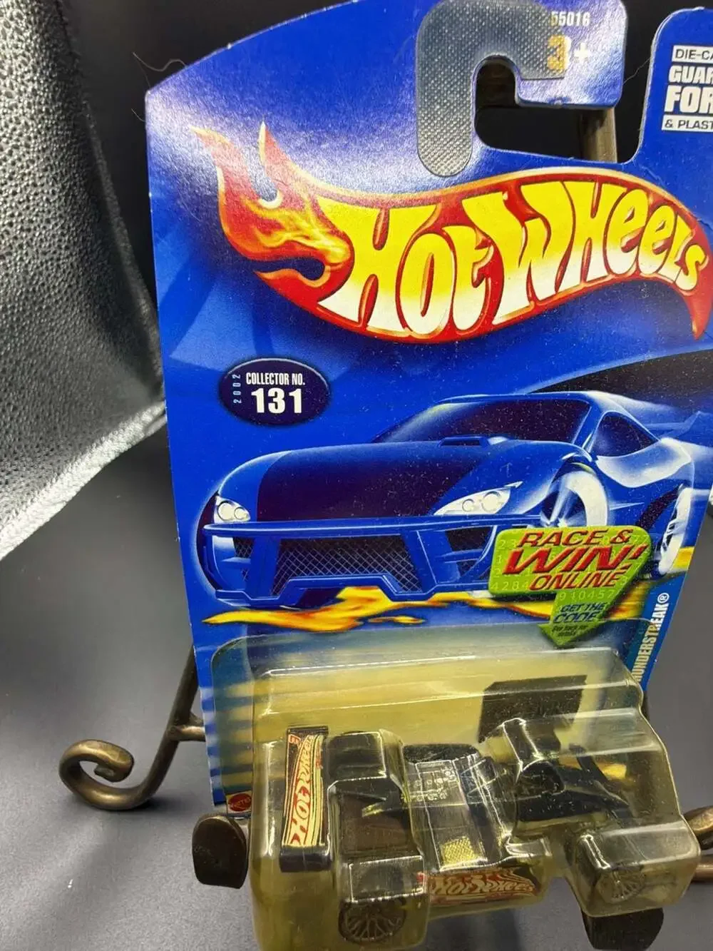 2002 Hot Wheels Collector #131 Thunderstreak Black Racing #3